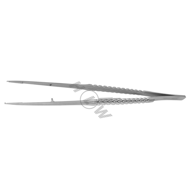 HLW Dental straight microsurgical tweezers 40-97, 18 cm