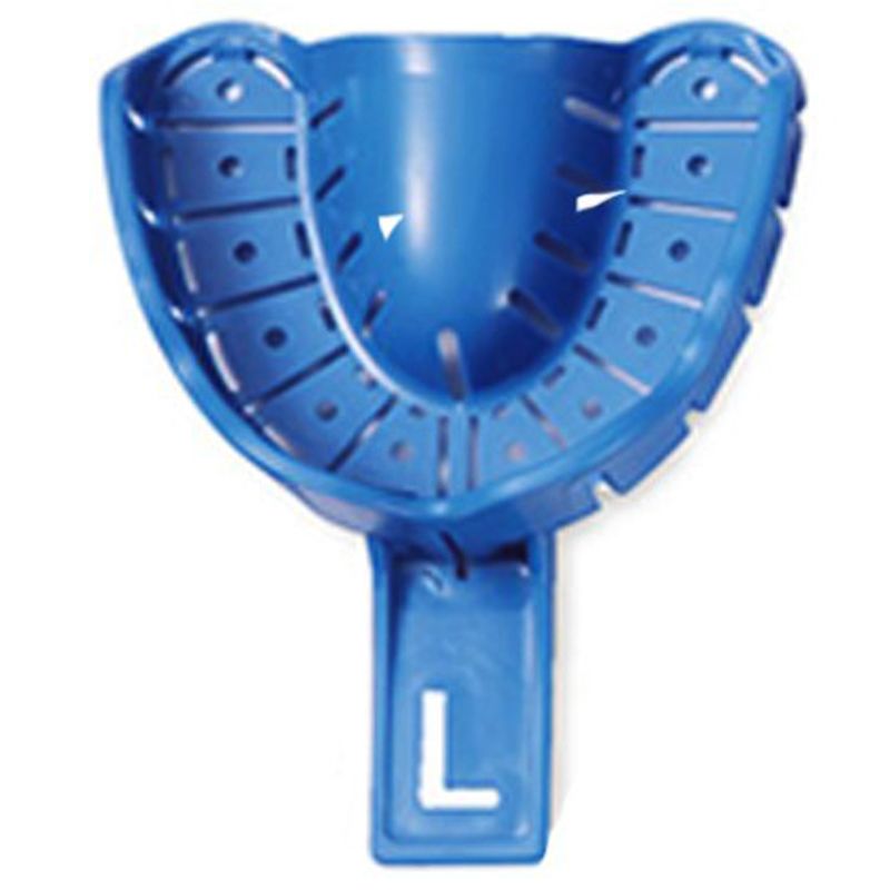 Premium Plus upper disposable impression tray with rim lock, L