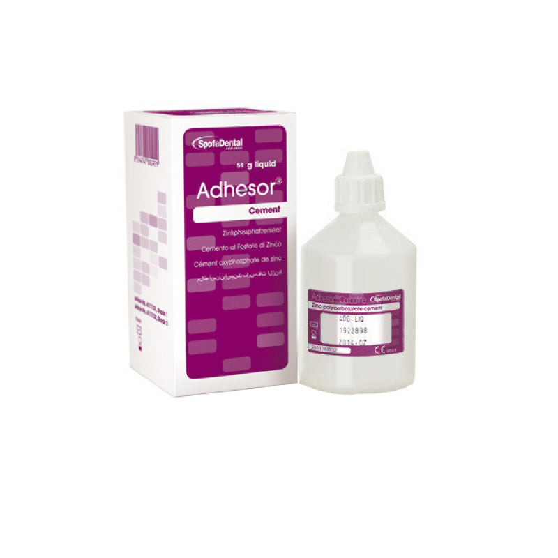 Spofa Dental Adhesor zinc-phosphate cement liquid, 55 g