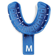 Premium Plus lower medium disposable impression tray with rim lock