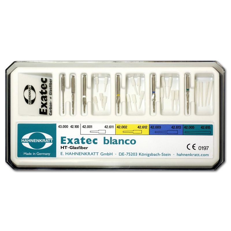 HAHNENKRATT EXATEC blanco fibre-post kit