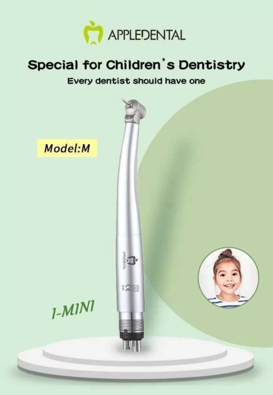 Apple Dental Mini Head High Speed Turbine