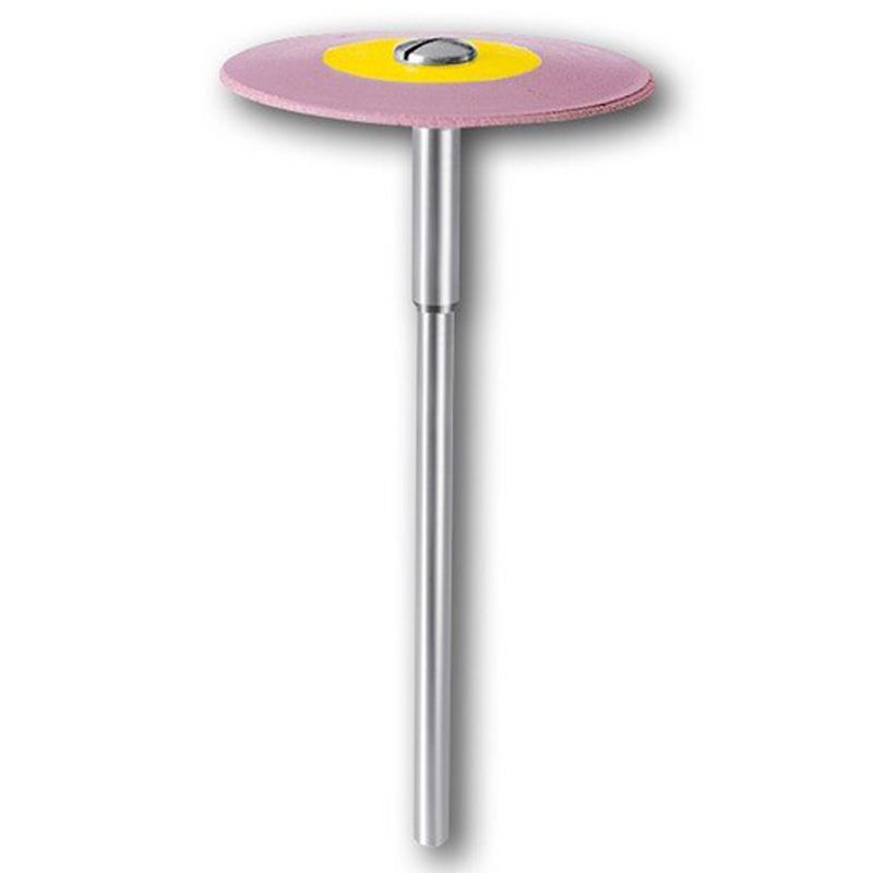 EVE DIAPOL pink ceramic polishing disc EVE7100, 26 × 2 mm