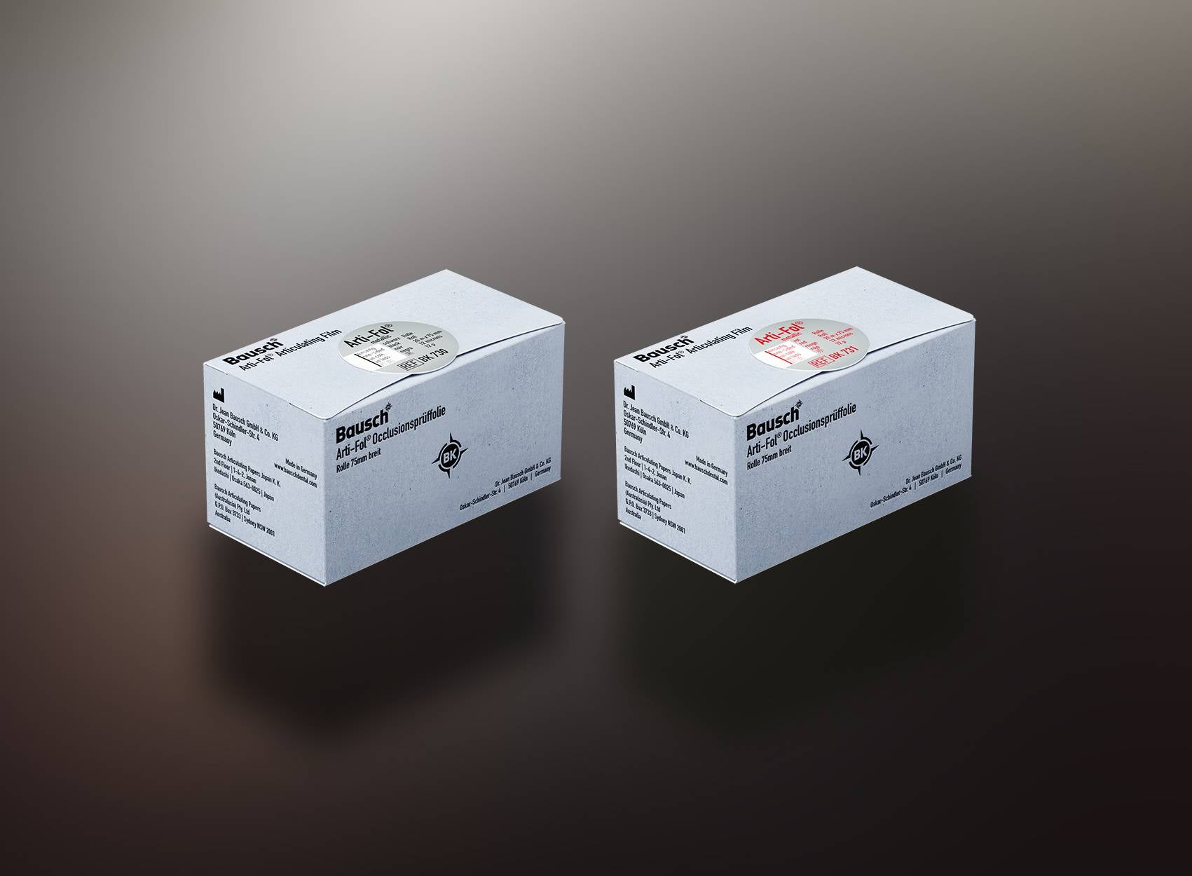 Bausch Shimstock Film 12 μ strips