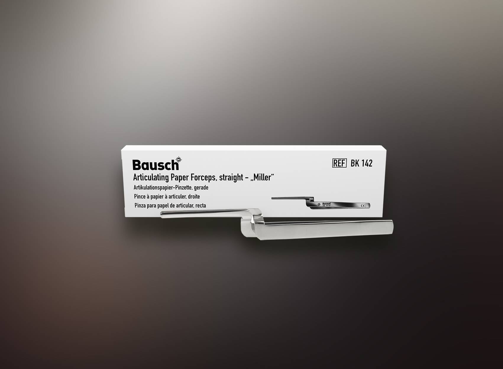 Bausch paper holder forceps