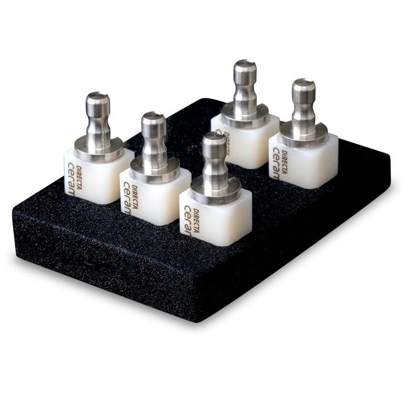 Directa Ceramir CAD/CAM T-BLOCK ceramic blocks, Universal Enamel, 5 pieces