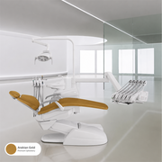Castellini PUMA Eli R dental unit with upper instrument delivery