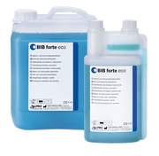 BIB forte eco 1 L bottle and 5 L can