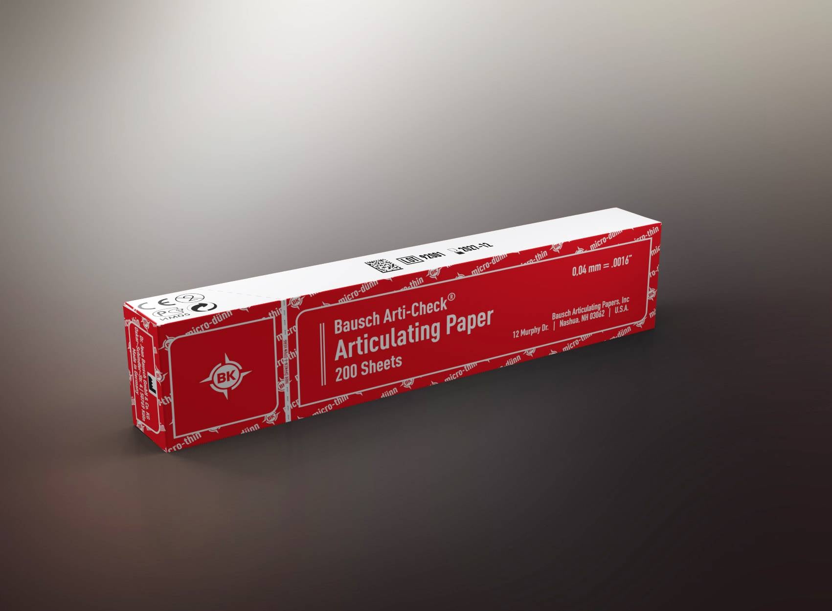 Bausch articulating paper BK 10 strips
