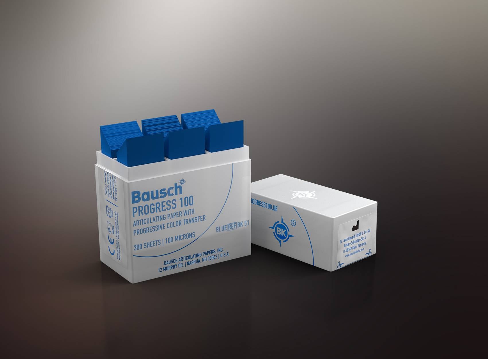 Bausch articulating paper BK 51 strips