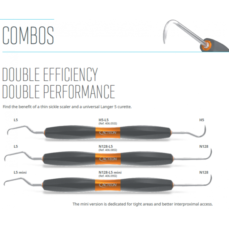 ACTEON BLISS N128-L5 combined scaler and curette