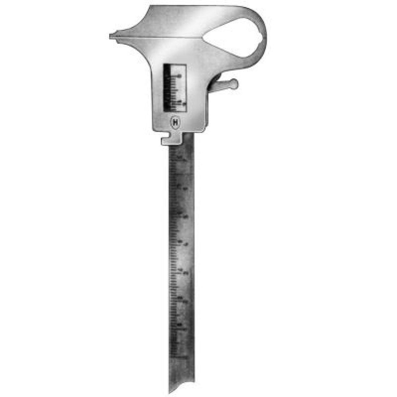 S.S. Medident sliding caliper, 140 mm, model 810