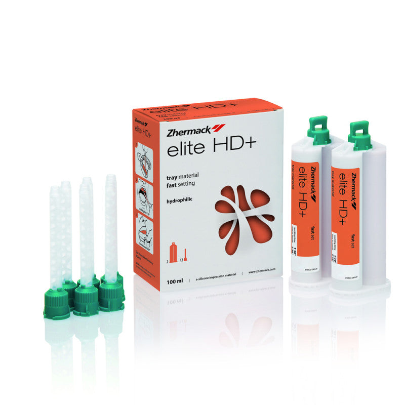 Zhermack Elite HD+ Tray Material A-silicone, 2 × 50 ml