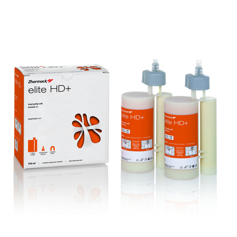 Zhermack Elite HD+ Maxi Putty Soft Normal Set A-silicone, 380 ml