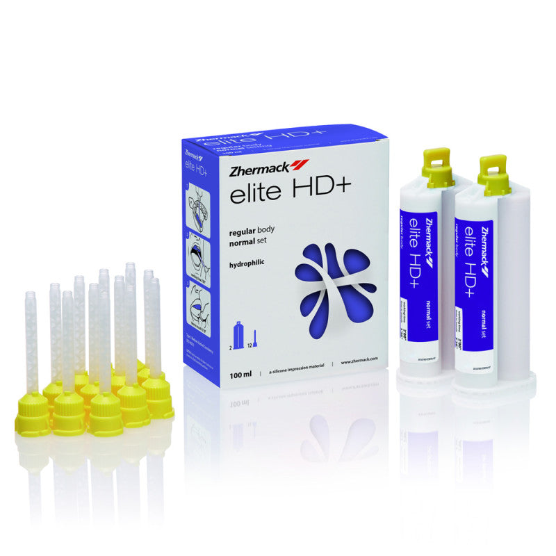 Zhermack Elite HD+ Regular Body Normal Set A-silicone, 2 × 50 ml