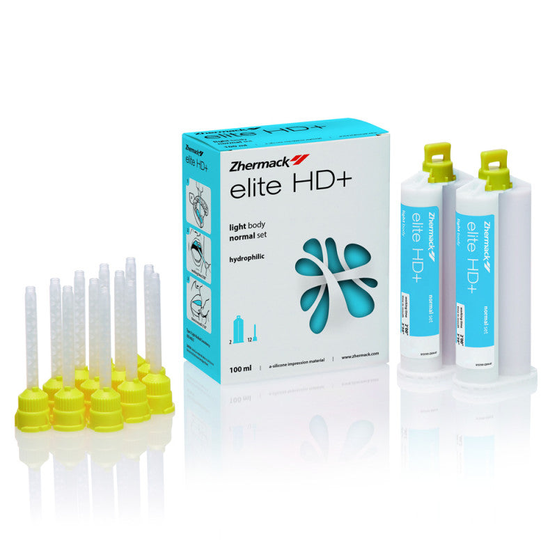 Zhermack Elite HD+ Light Body Normal Set A-silicone, 2 × 50 ml