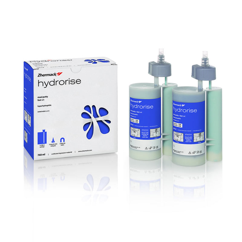 Zhermack Hydrorise Maxi Putty Normal/Fast Set A-silicone, 380 ml
