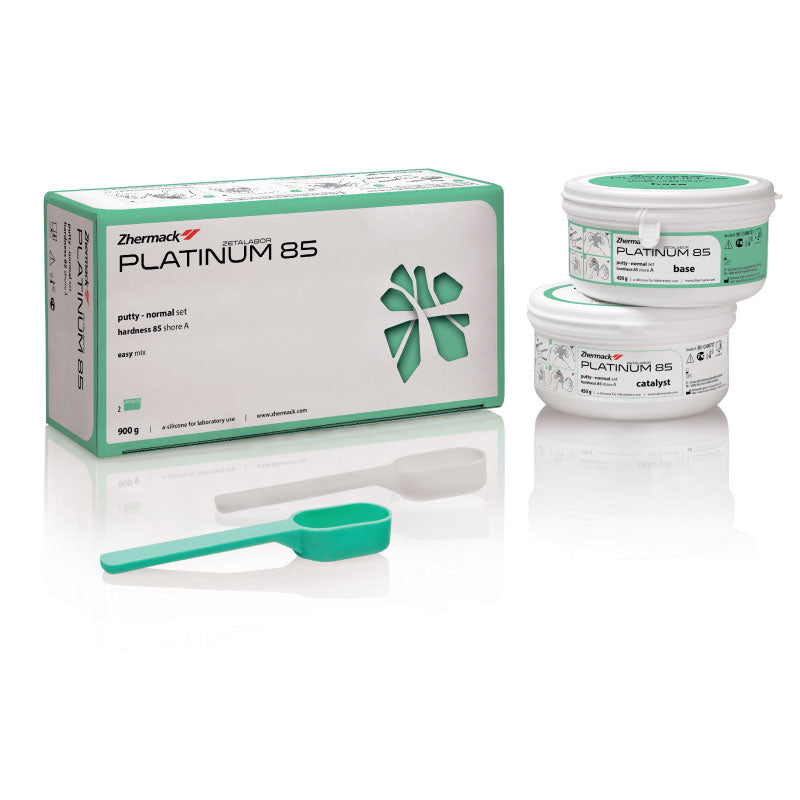 Zhermack Platinum 85 Shore A laboratory silicone, 900 g