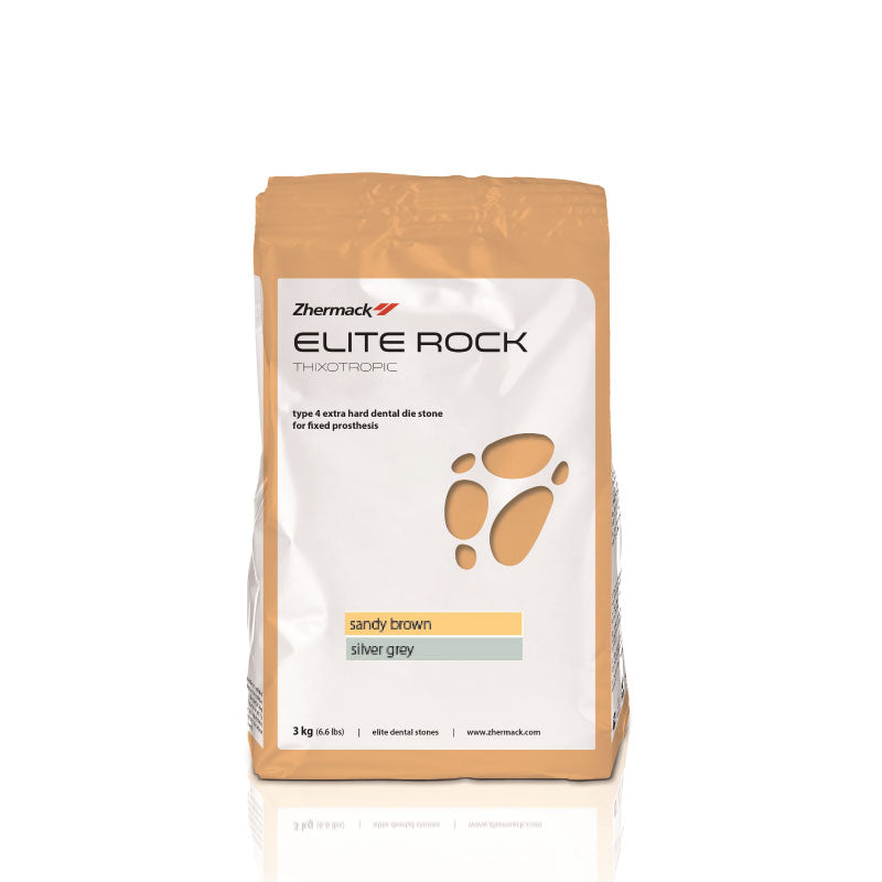 Zhermack Elite Rock Fast class IV dental gypsum, 3 kg
