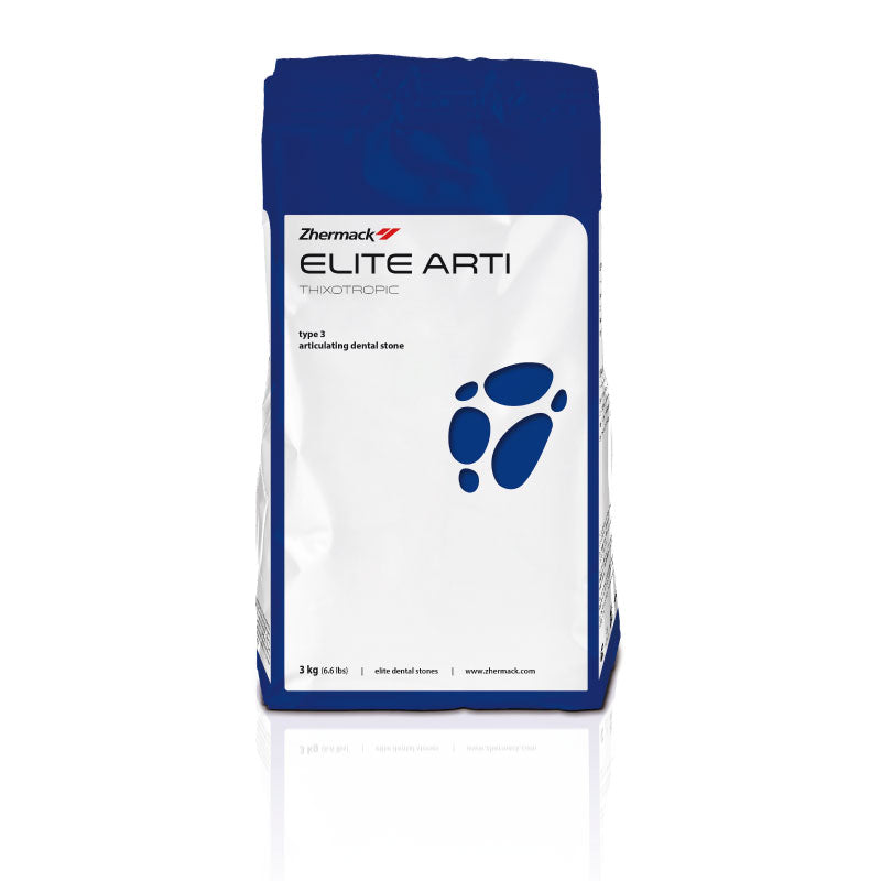Zhermack Elite Arti Fast class III articulation gypsum, 3 kg