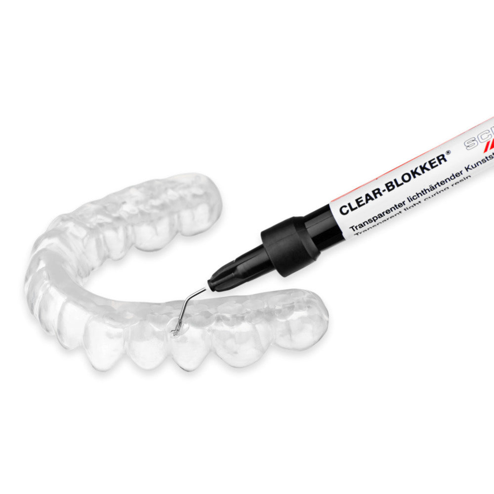 CLEAR-BLOKKER LC-Resin transparent gel, 4 × 1.5 g