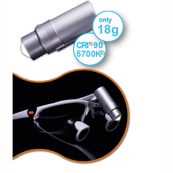 Orange Dental spot-on Cordfree wireless LED lighting system