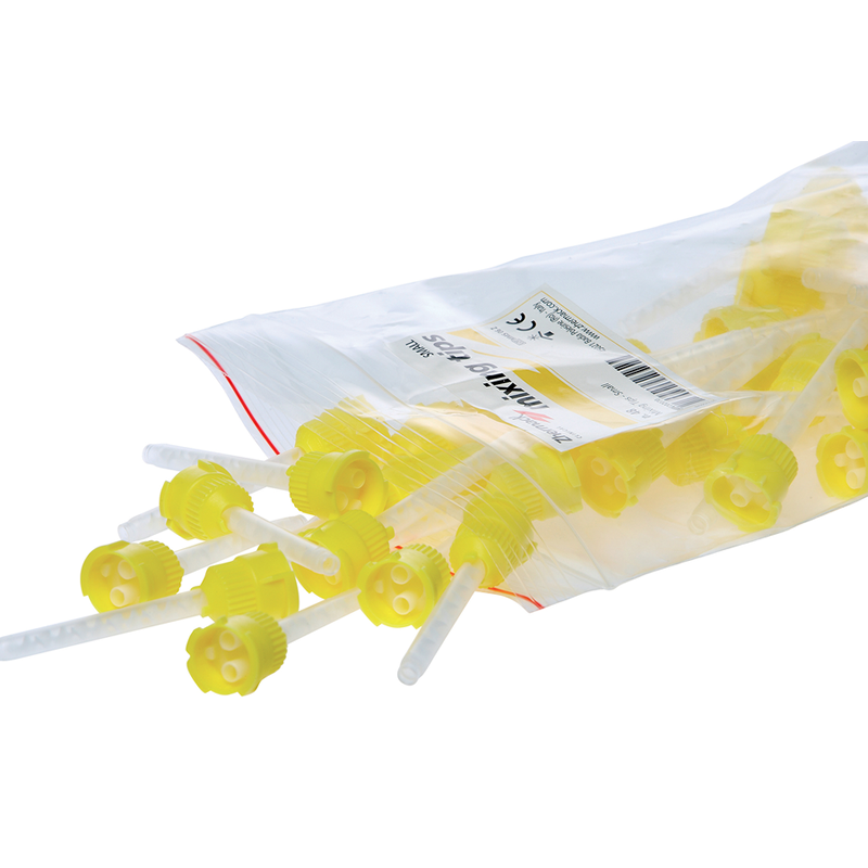 Zhermack small yellow mixing cannula for 1:1 A-silicones