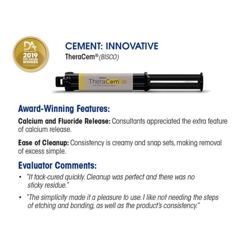 BISCO TheraCem dual-cure self-adhesive cement 8 g