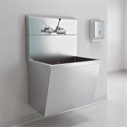 Tecnomed Italia single-station stainless-steel surgical sink