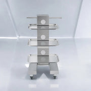 Easy Tray Nano Inox surgical cart