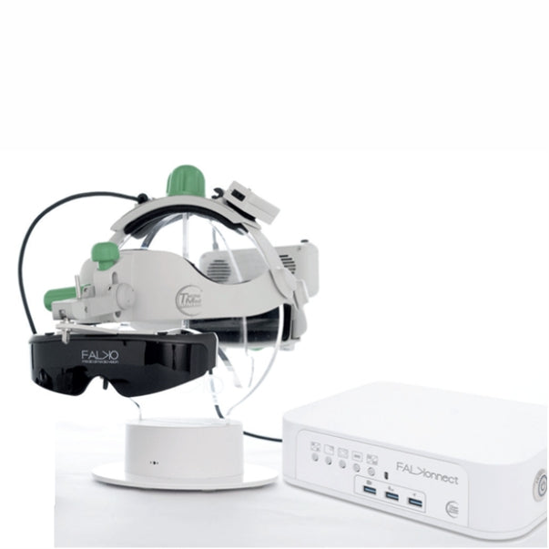 Falko 3D wireless medical visor with Falkonnect video processor