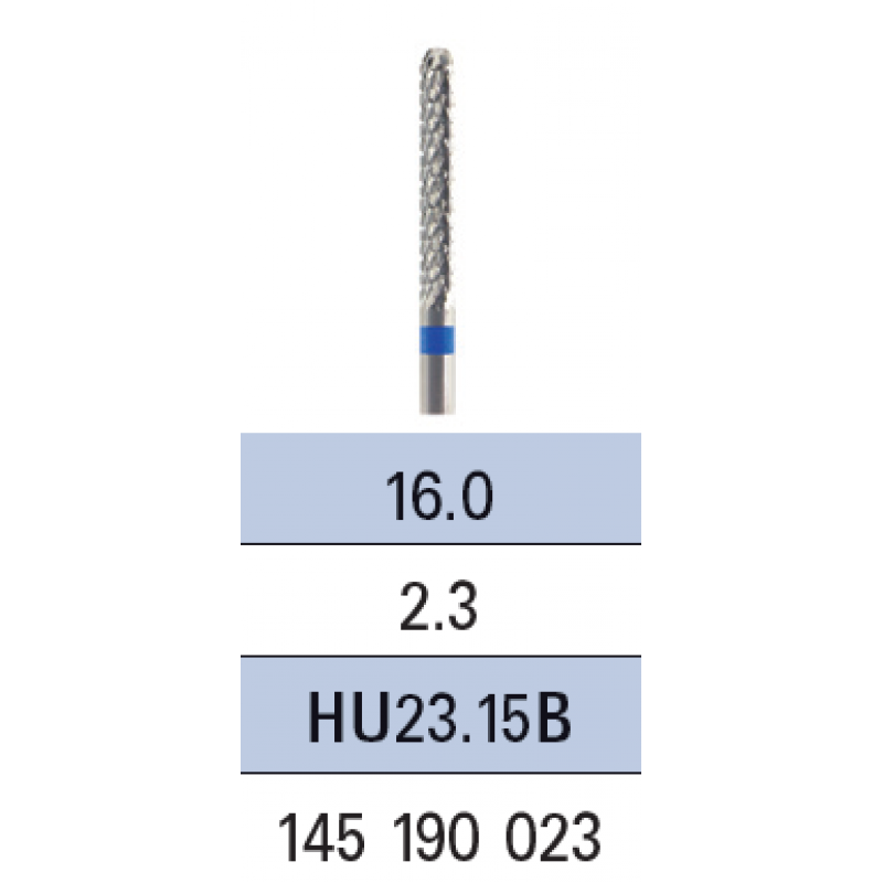 NAIS HU23.15B laboratory metal bur