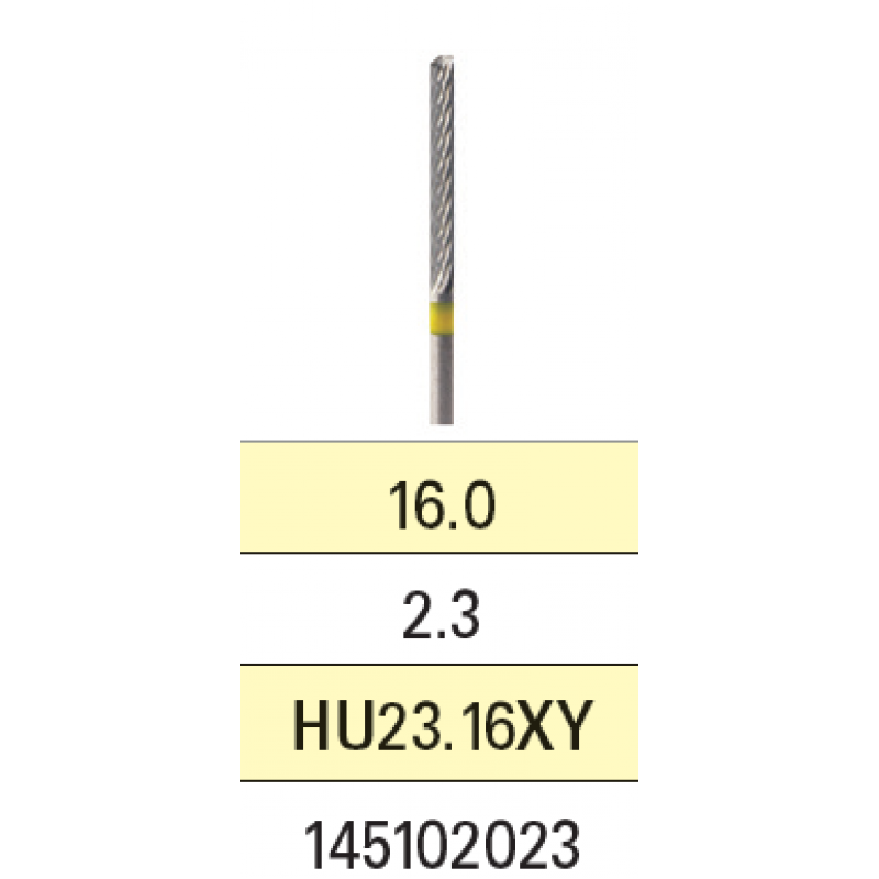 NAIS metal bur, HU23.16XY