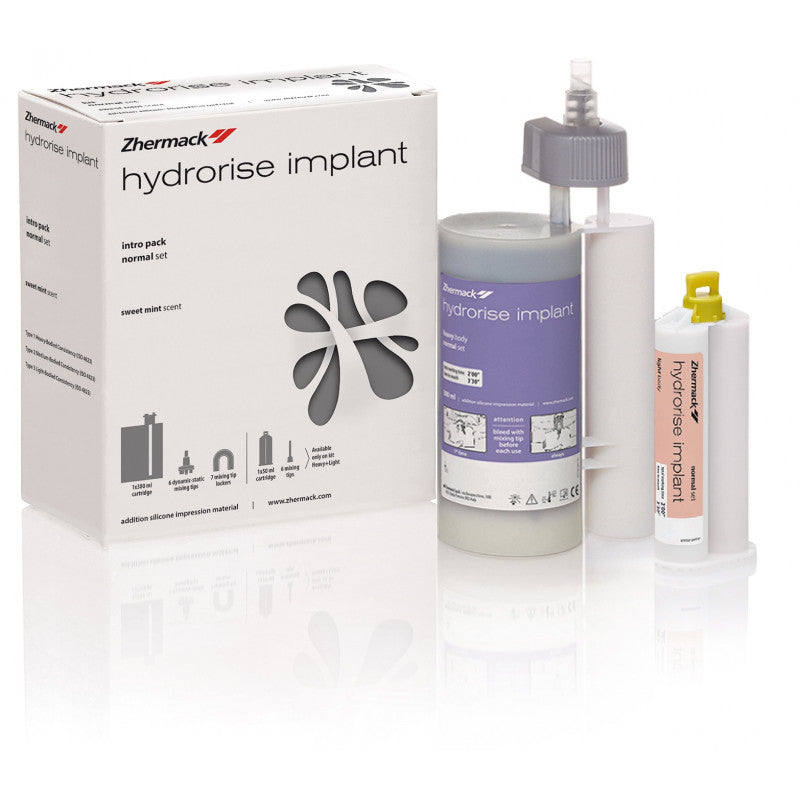 Zhermack Hydrorise Implant impression kit, 380 ml + 50 ml