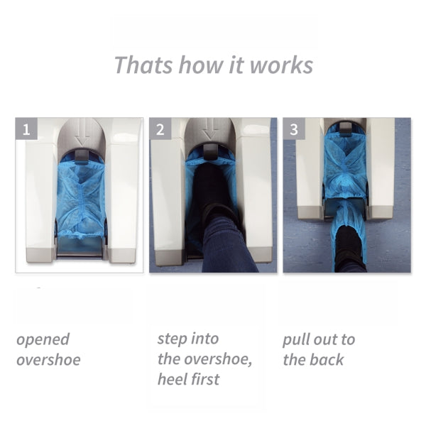 Franz Mensch Hygomat Comfort mechanical shoe-cover dispenser