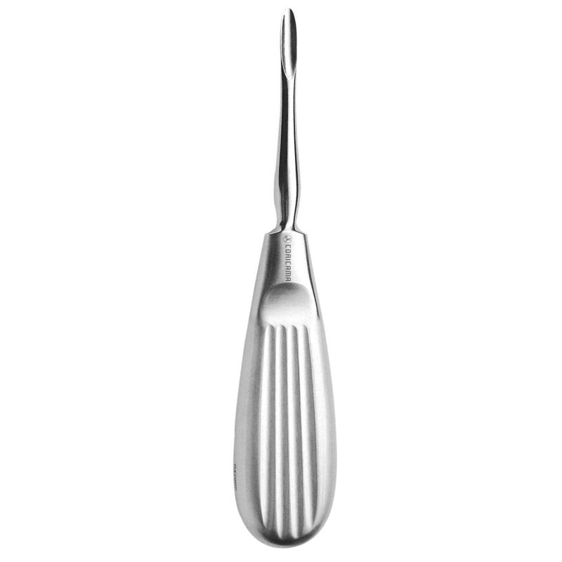 S.S. Medident Hylin straight dental elevator, 3 mm, model 203-02