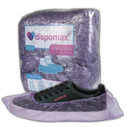 Dispomax purple disposable overshoes, pack of 1000