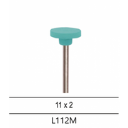 NAIS L112M medium diamond polisher for zirconia