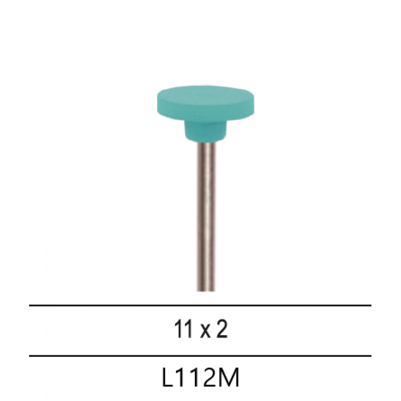 NAIS L112M medium diamond polisher for zirconia