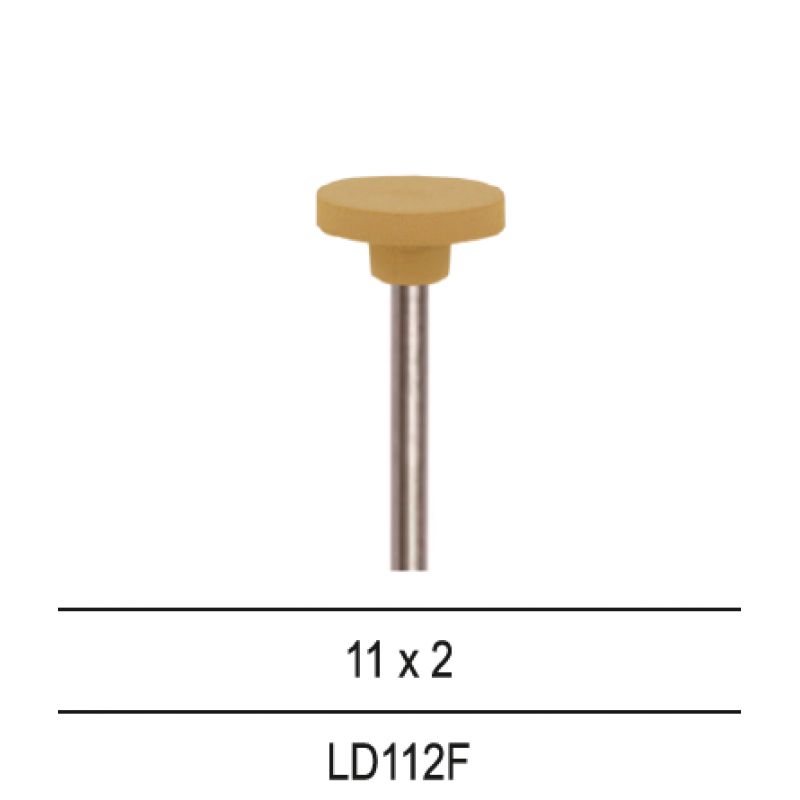 NAIS LD112F fine diamond polisher for lithium disilicate
