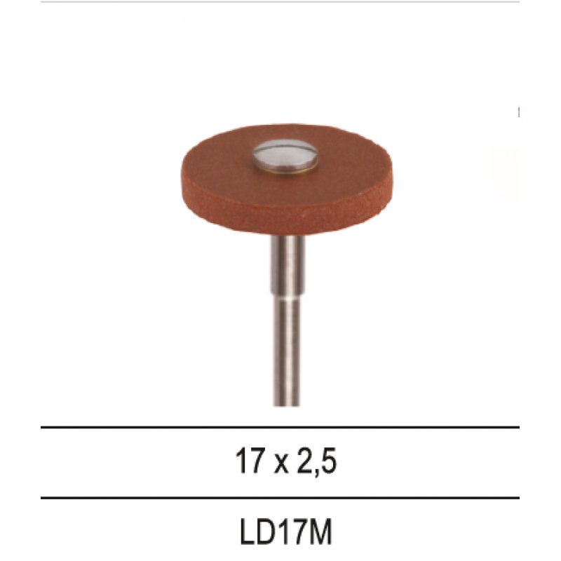 NAIS LD17M medium diamond polisher for lithium disilicate