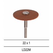 NAIS LD22M medium diamond polisher for lithium disilicate