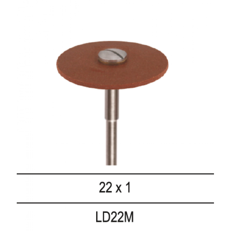 NAIS LD22M medium diamond polisher for lithium disilicate