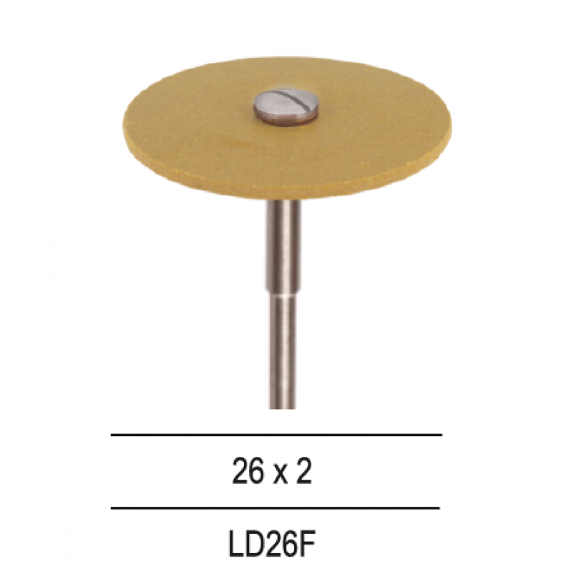 NAIS LD26F fine diamond polisher for lithium disilicate