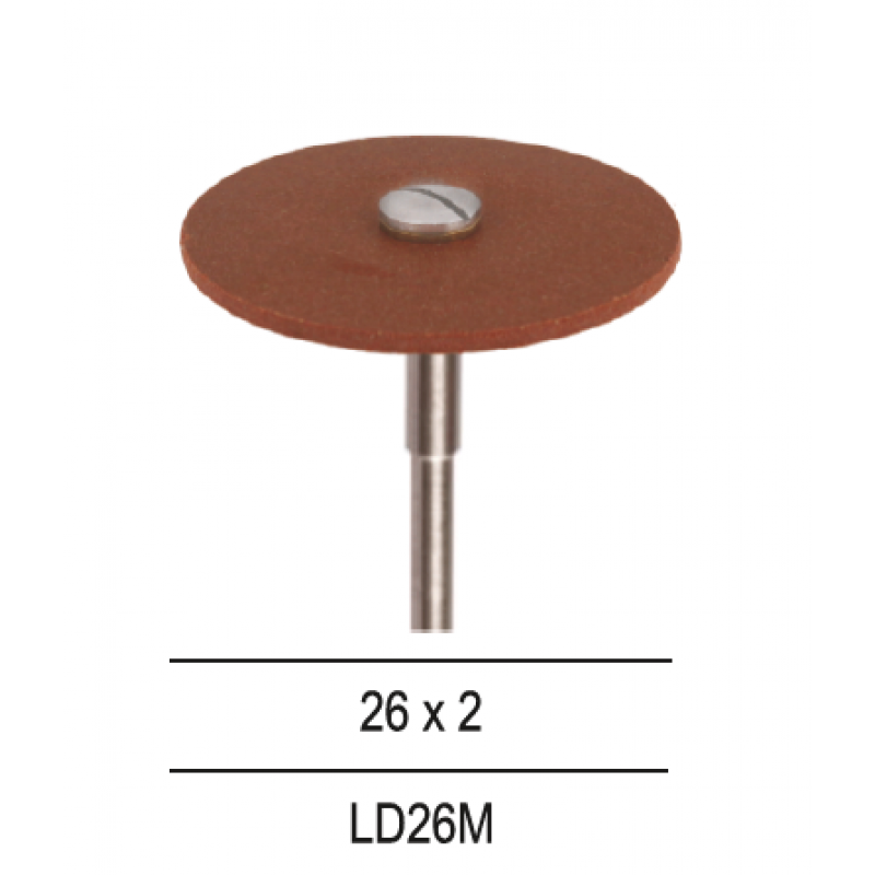 NAIS LD26M medium diamond polisher for lithium disilicate