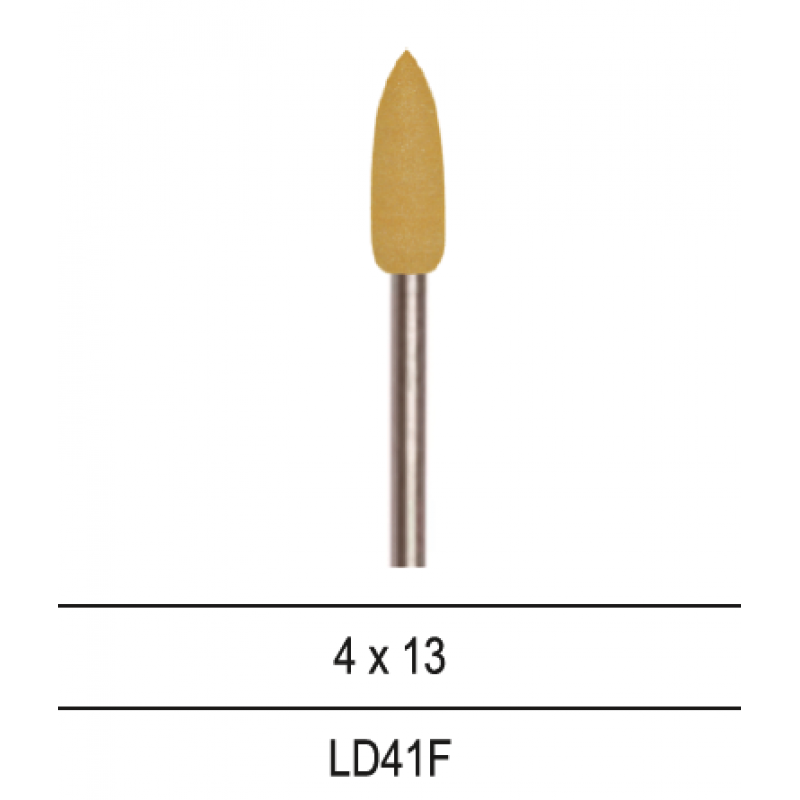 NAIS LD41F fine diamond polisher for lithium disilicate