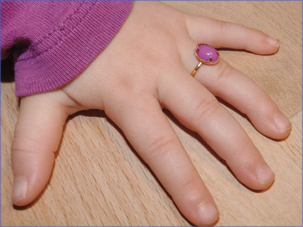 Miratoi No. 6 finger rings in use
