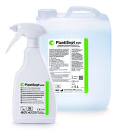 PlastiSept eco bottle and 5 L can