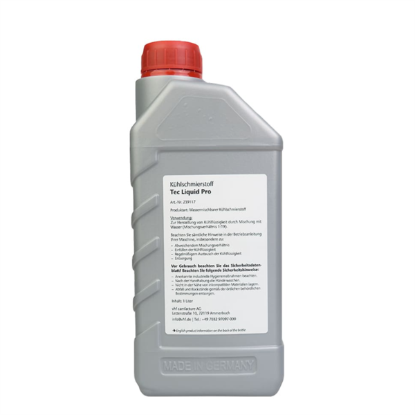 VHF Tec Liquid Pro cooling and lubricating liquid 1 l