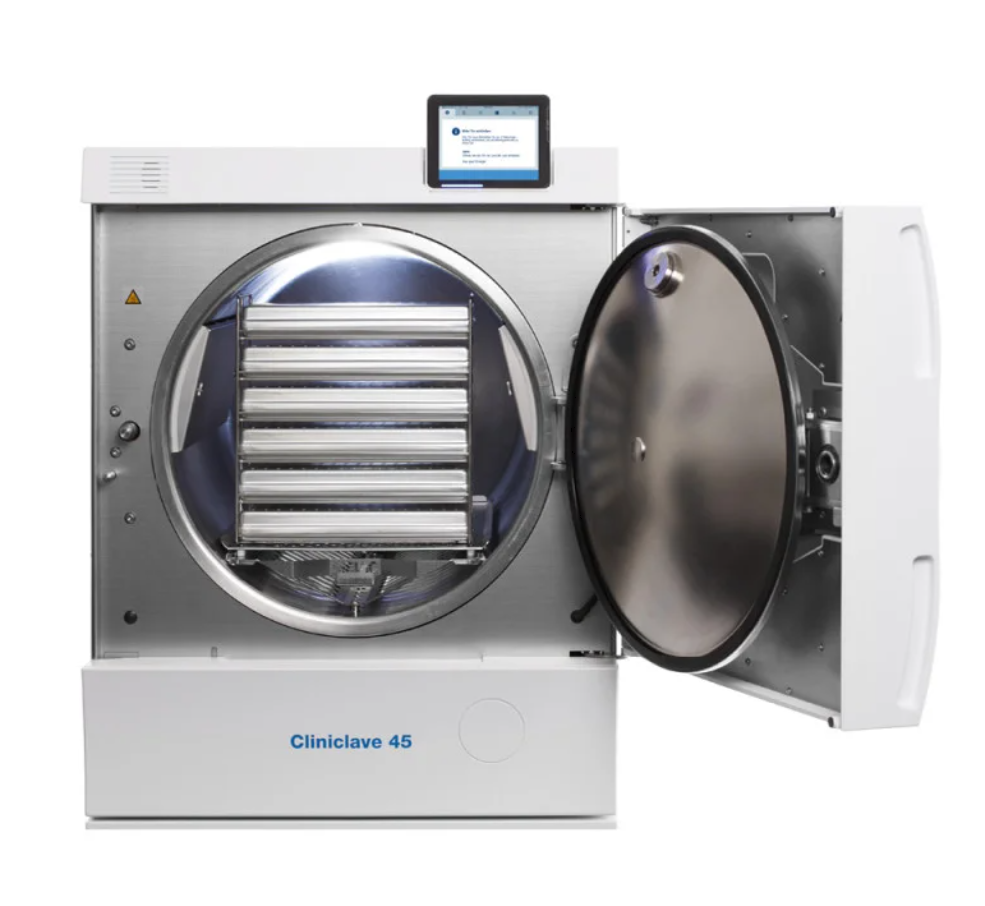 MELAG Cliniclave 45 Class B large autoclave 105 l
